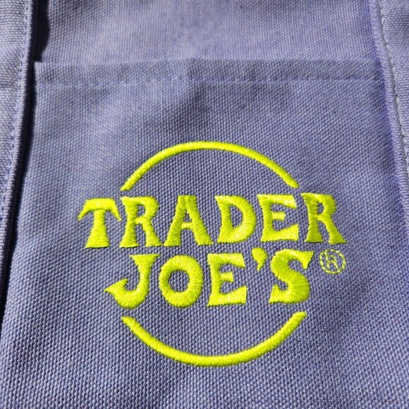 NEW Trader Joe's Purple Mini Tote Trick or Treat Canvas Bag Halloween Trader Joe - Picture 2 of 9